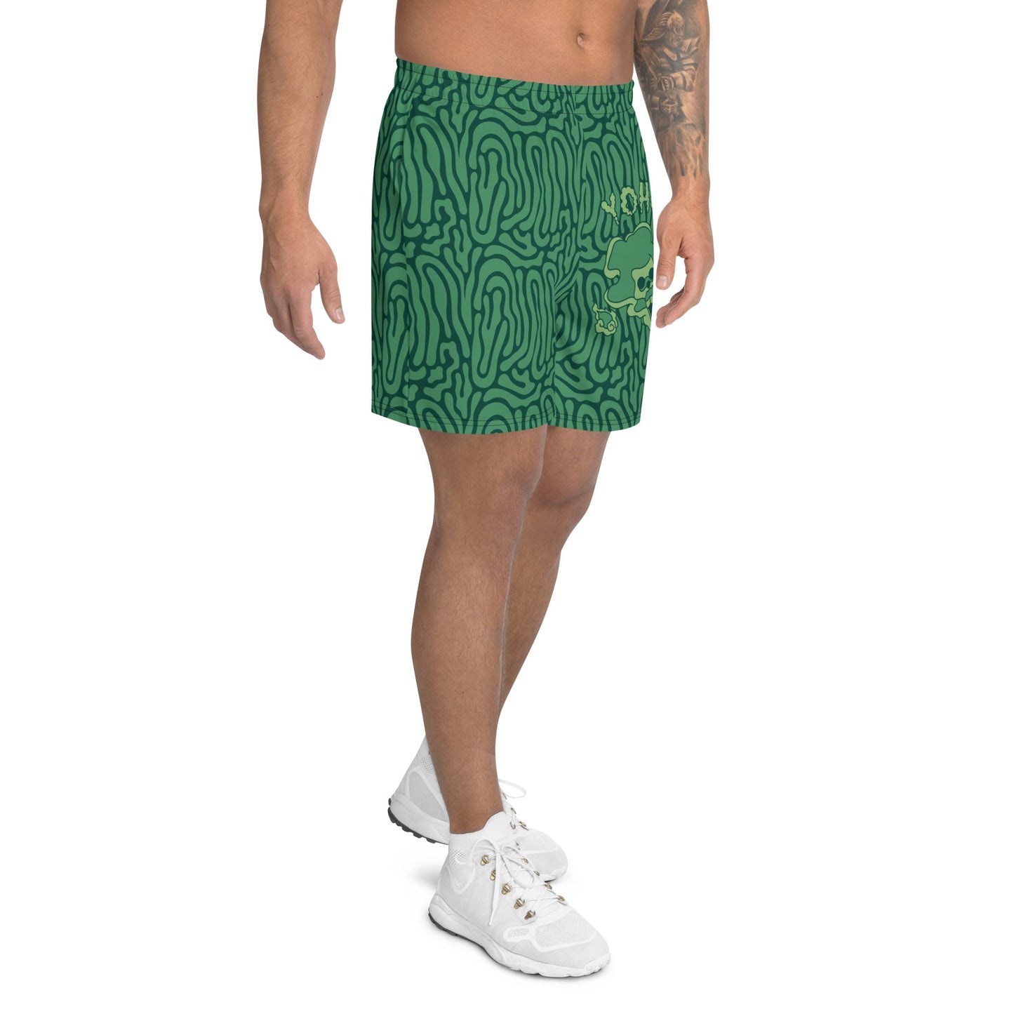 Brook Soul Yohoho Men's Recycled Athletic Anime Shorts