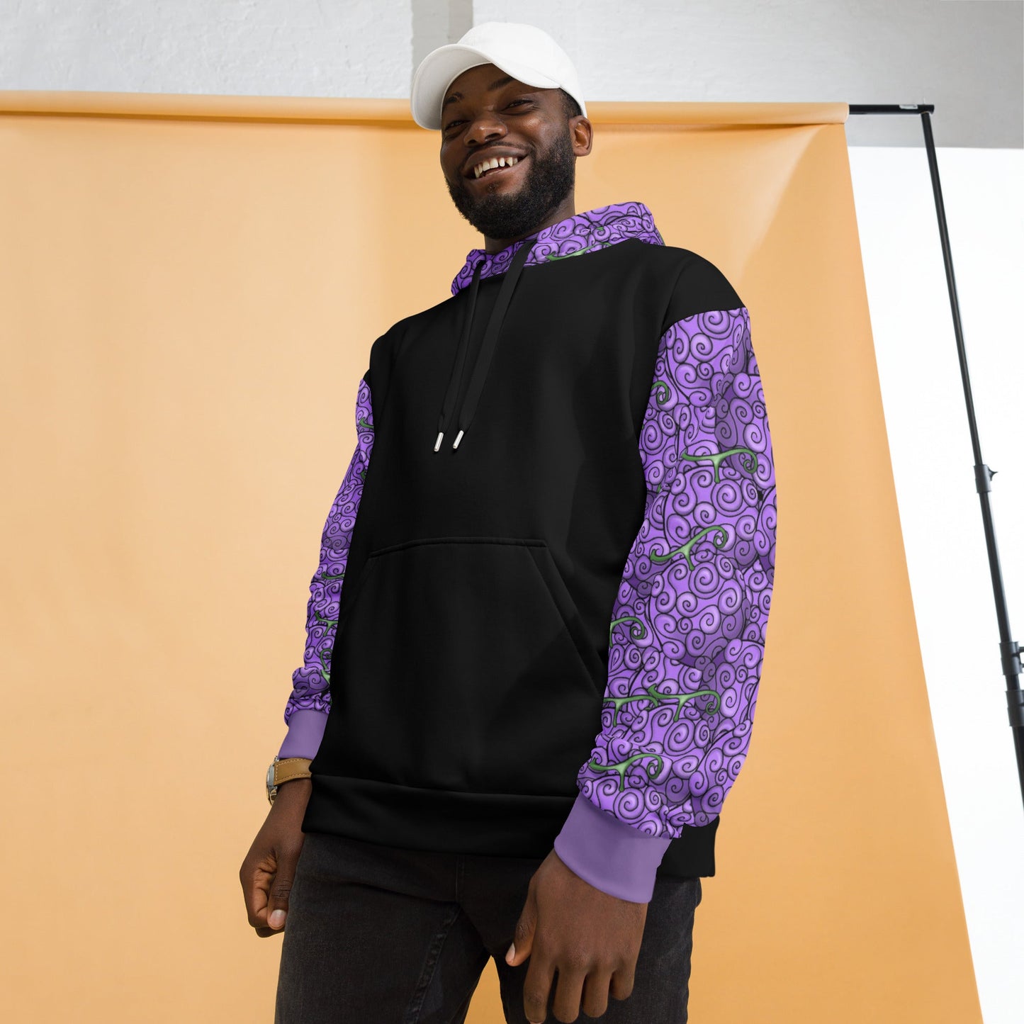 Gum Gum Devil Fruit Recylced Unisex Anime Hoodie