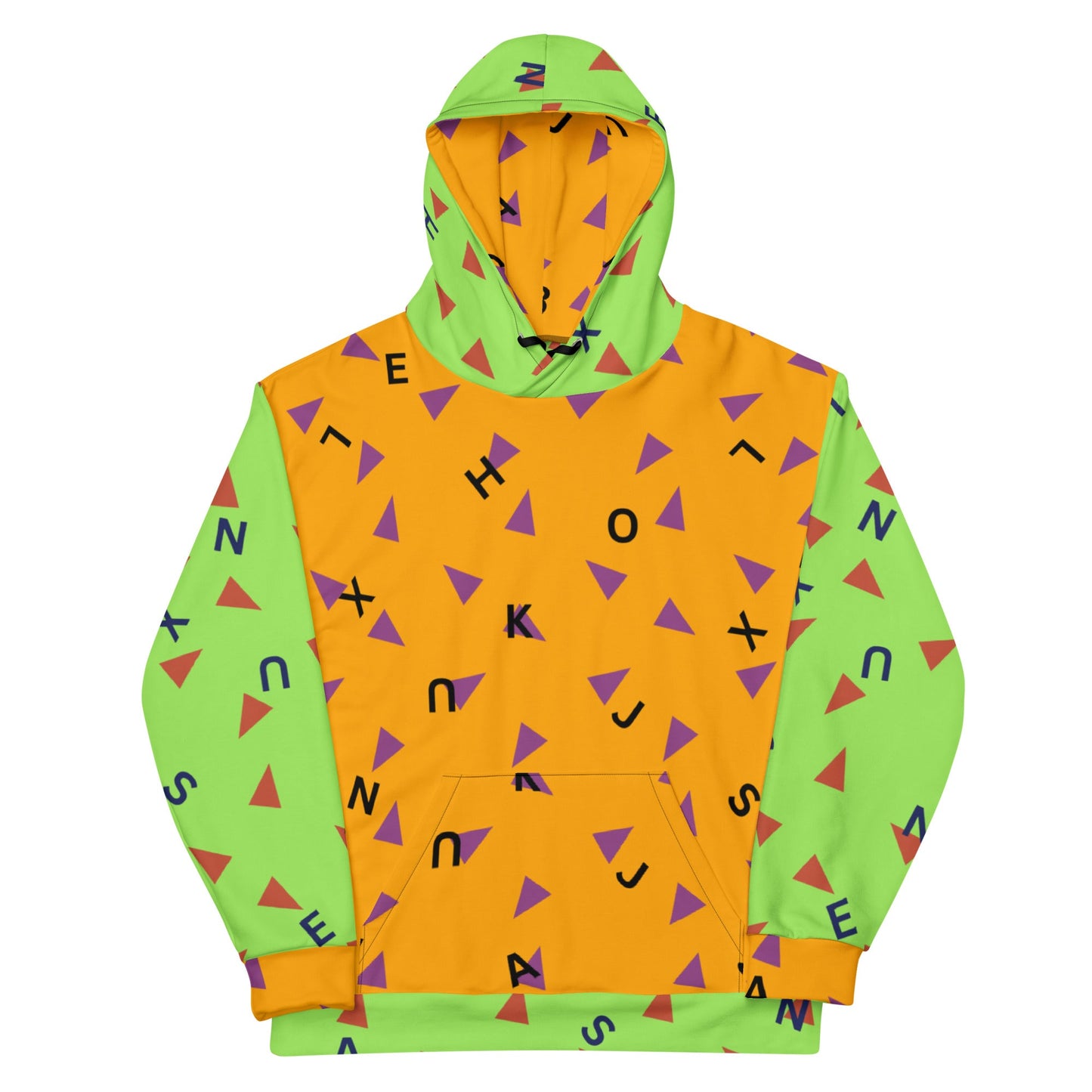 Roshi Print Recycled Unisex Anime Hoodie