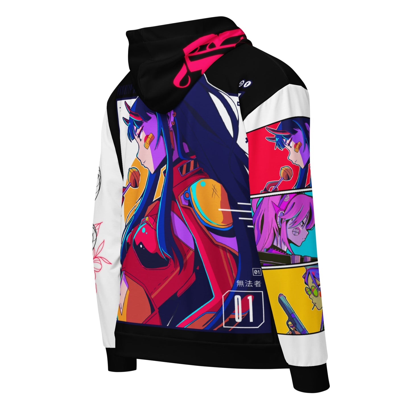 REI Neon Premium Zip Hoodie