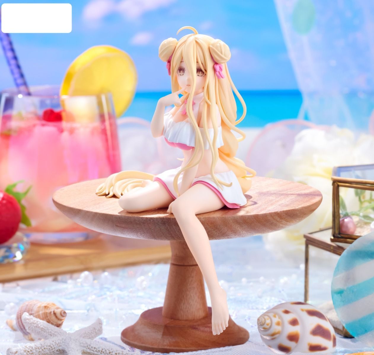Date a Live V Noodle Stopper Figure - Mukuro Hoshimiya Swimsuit Ver.
