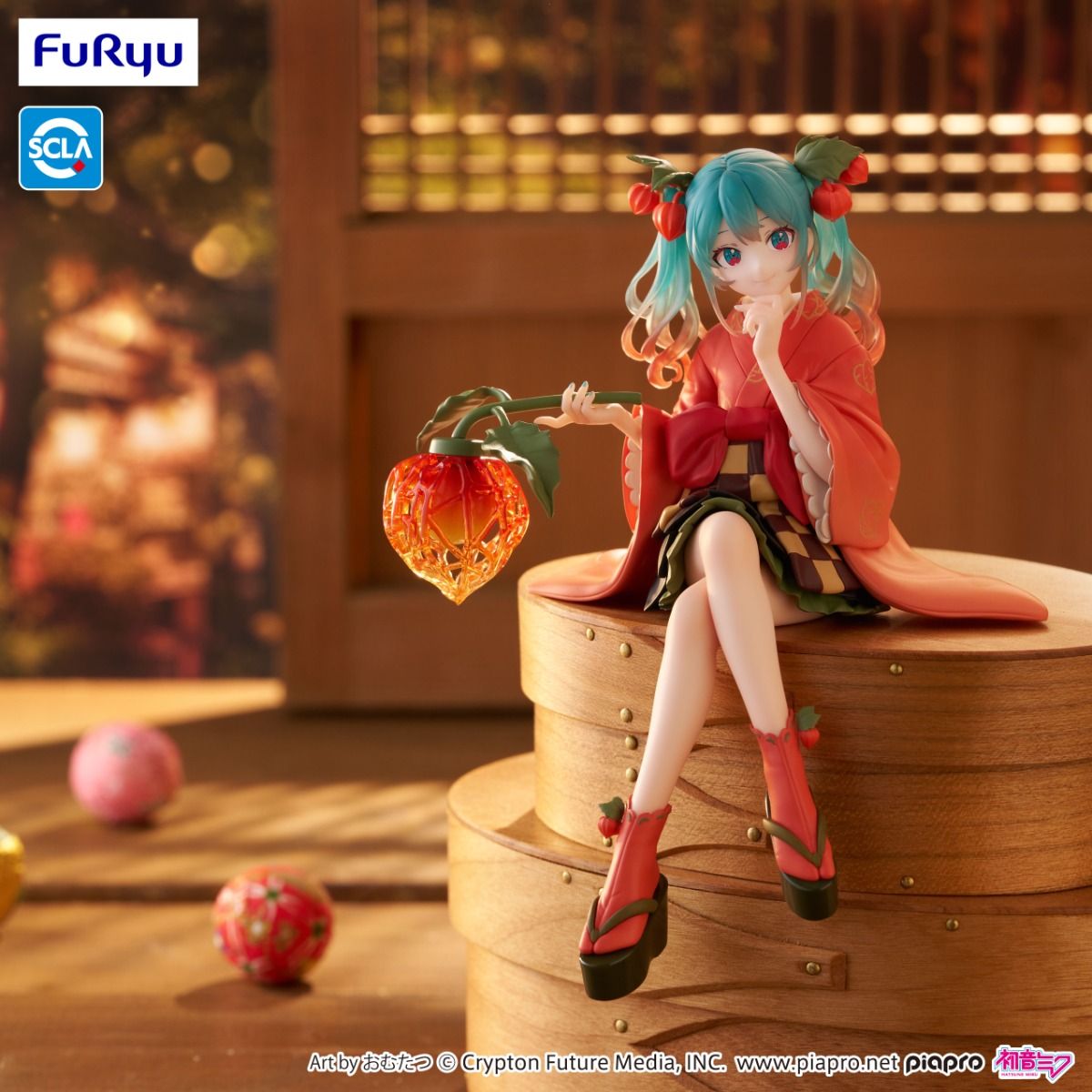 Hatsune Miku Flower Fairy Winter Cherry Noodle Stopper Figure | Official Furyu