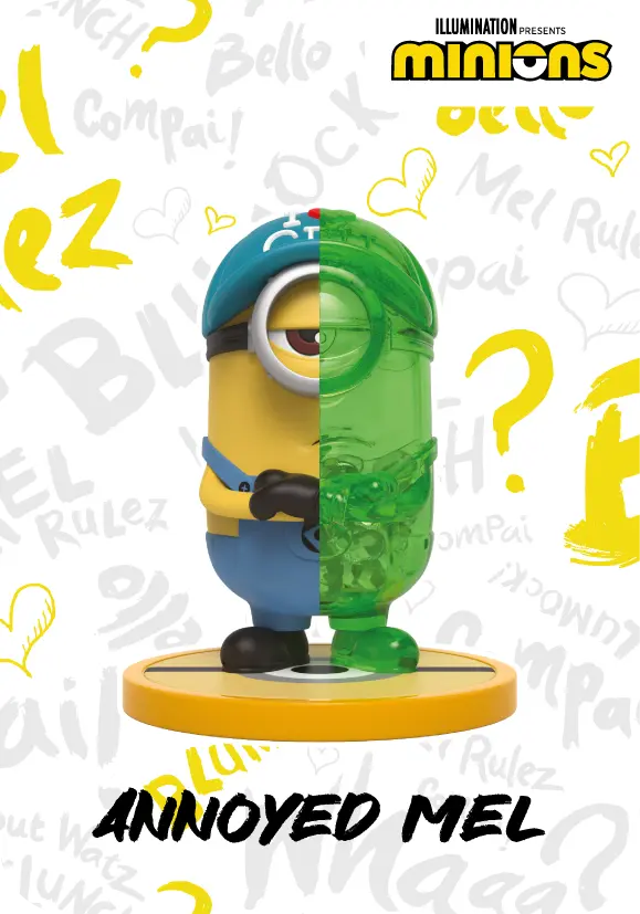 Kandy: Minions Emonions Series Blind Box (1 Blind Box)