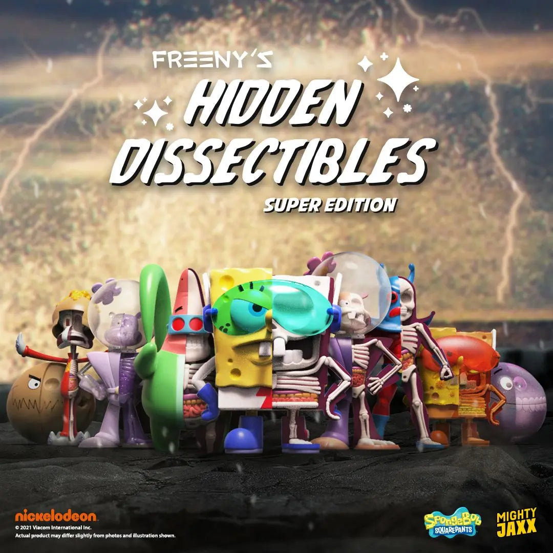 Freeny’s Hidden Dissectibles : SpongeBob SquarePants Series 04 (Super Edition) Blind Box (1 Blind Box)