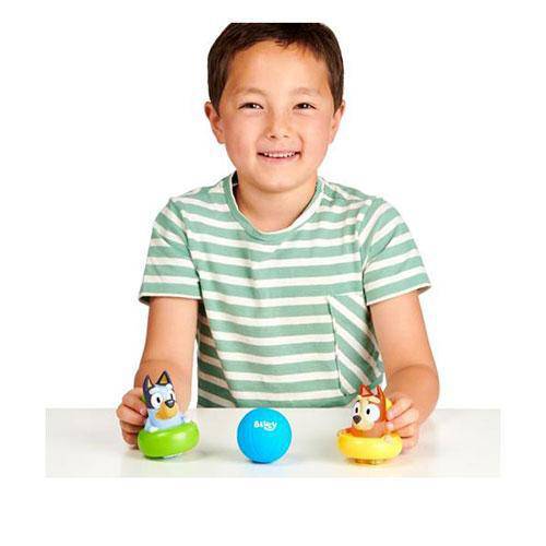 Bath Time Fun with Bluey & Bingo - Bluey Bath Squirters 3 Pack