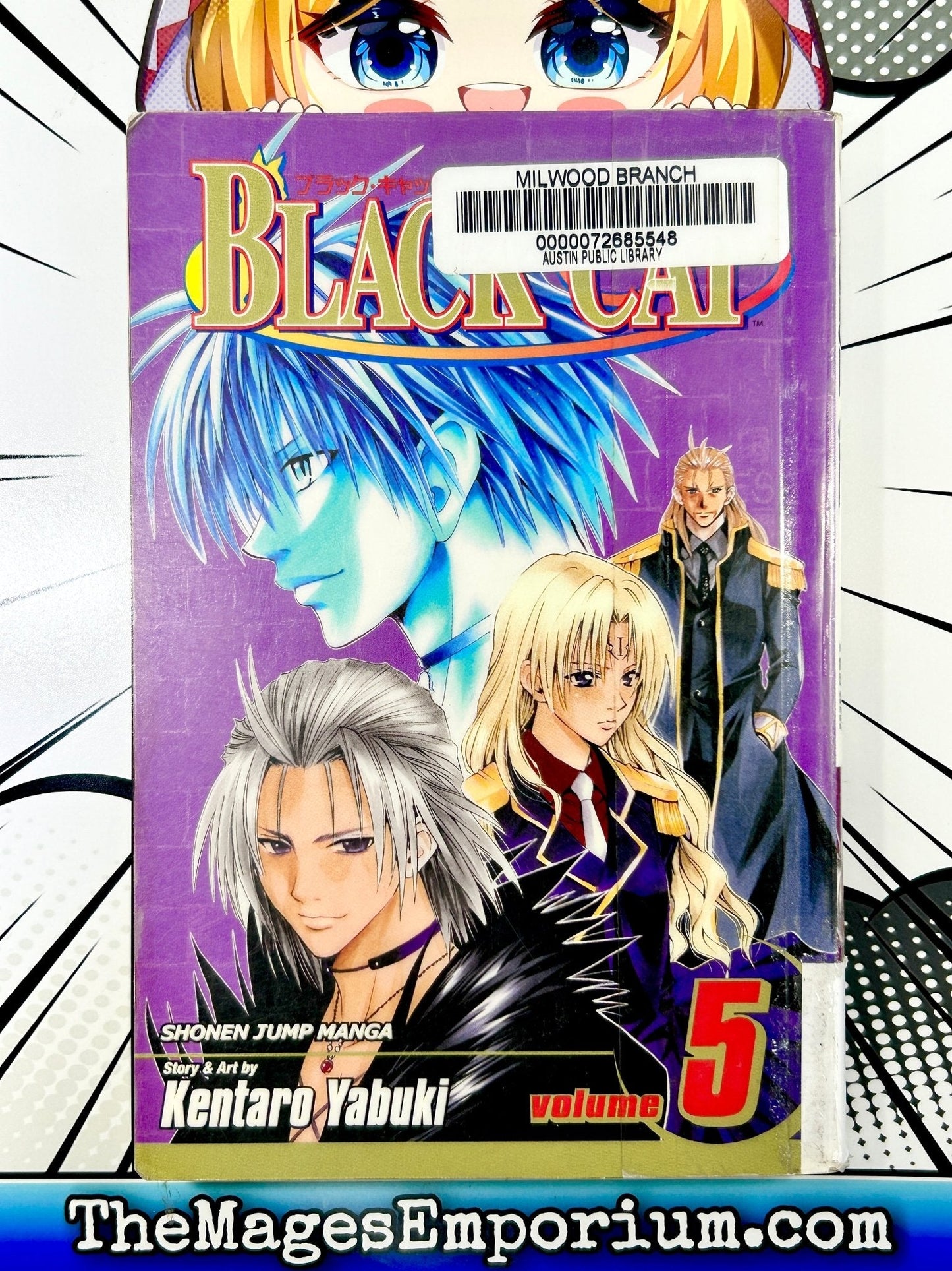 Black Cat Vol 5 Ex Library