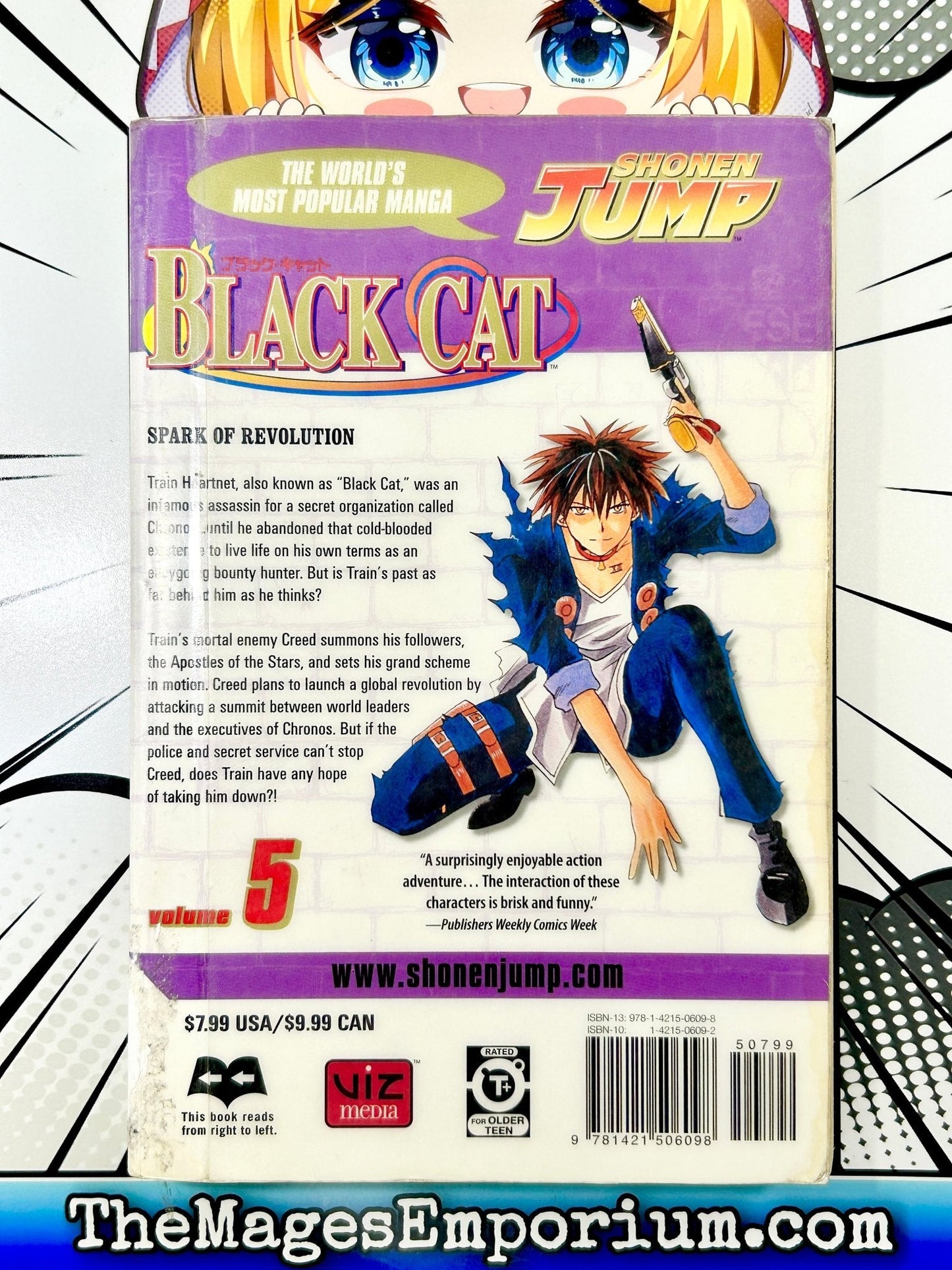 Black Cat Vol 5 Ex Library