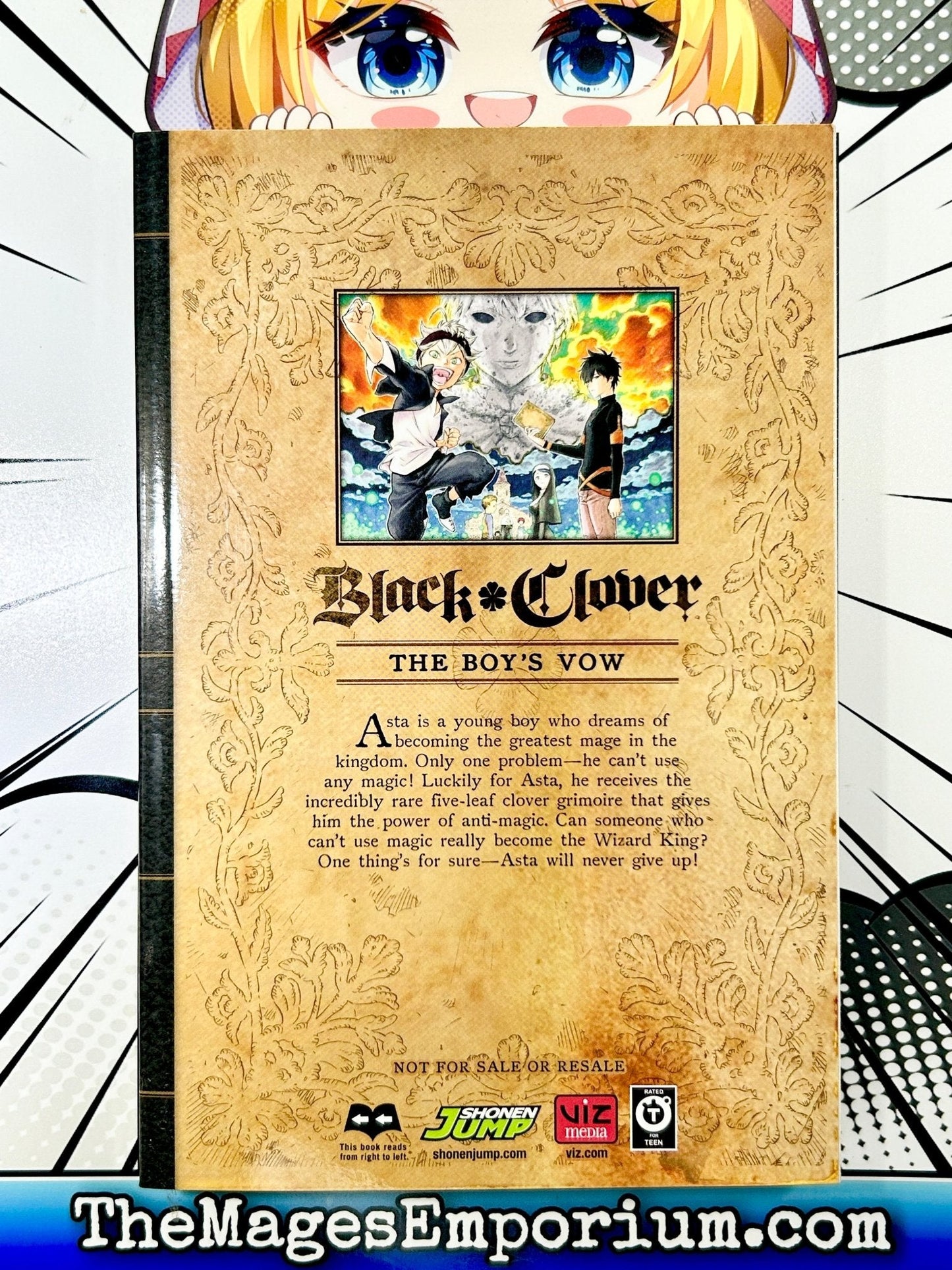 Black Clover Vol 1 Loot Crate Exclusive