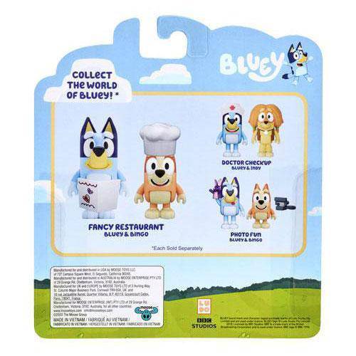Bluey 2 Pack Figures  - Select Figure(s)s