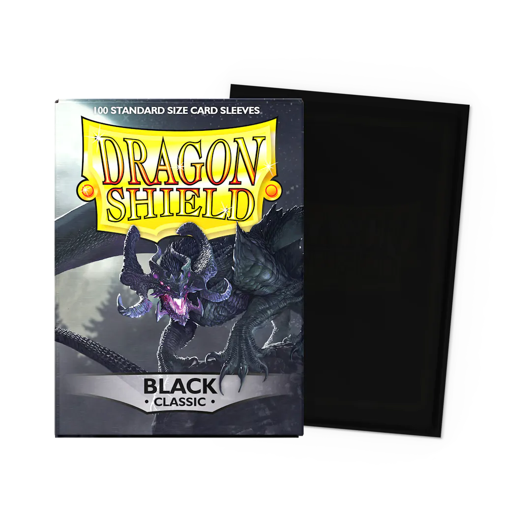 Black - Classic Sleeves - Standard Size  Super Anime Store