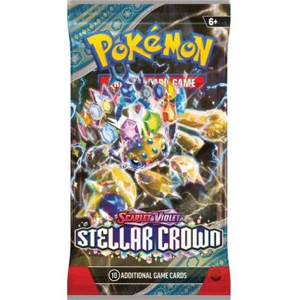 Pokemon TCG Scarlet & Violet Stellar Crown Booster Pack