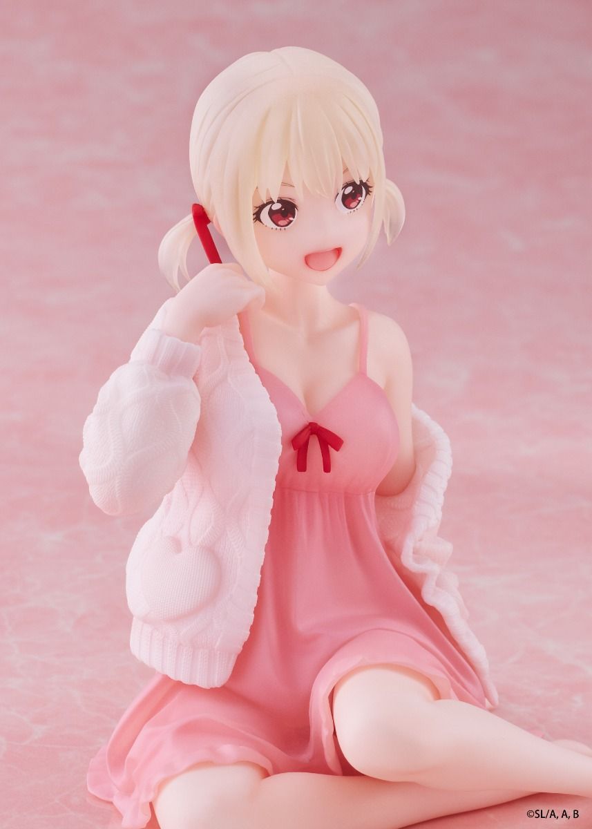 Lycoris Recoil Chisato Nishikigi Roomwear Ver. Desktop Cute Figure - Taito Premium Collectible