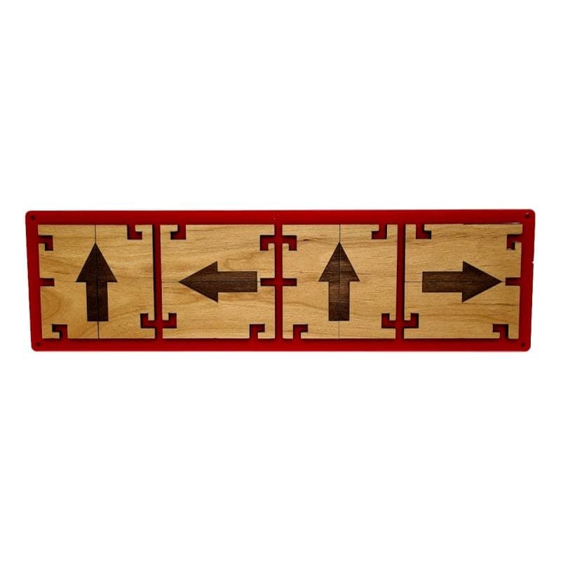 Christmas Themed Directional Lock Escape Room Puzzle