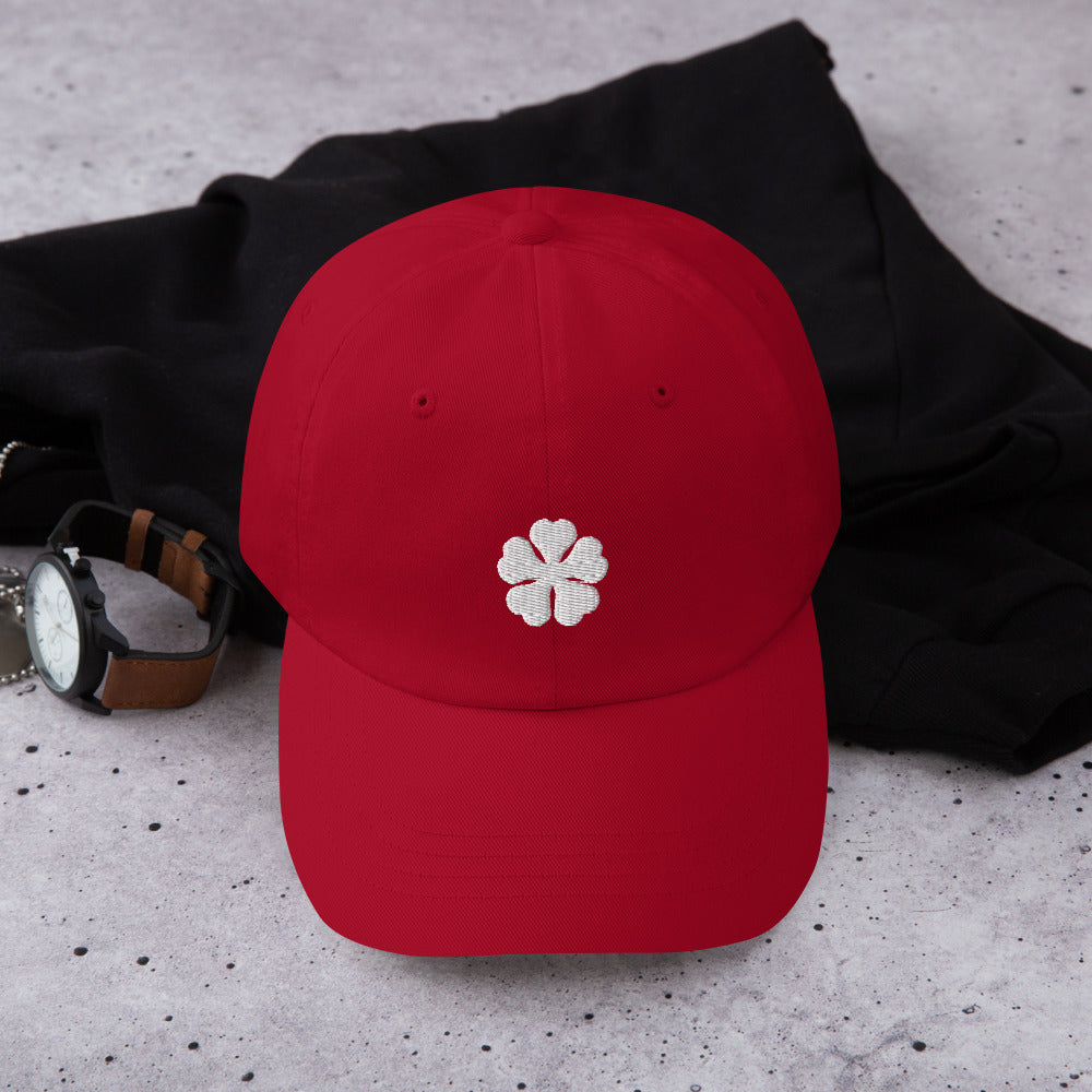 Clover Anime Embroidered Dad Hat