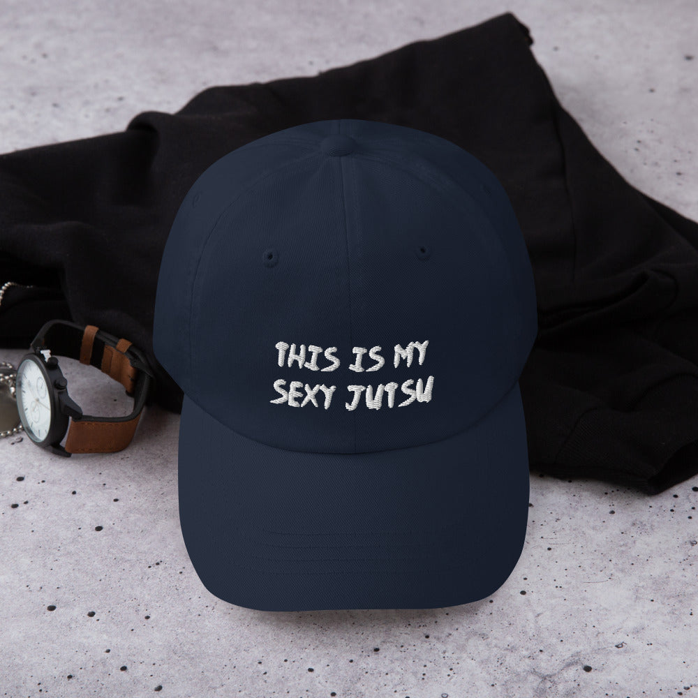 Sexy Jutsu Anime Embroidered Dad Hat