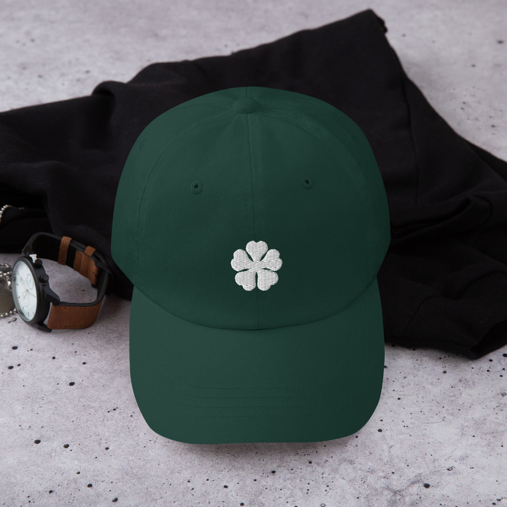 Clover Anime Embroidered Dad Hat