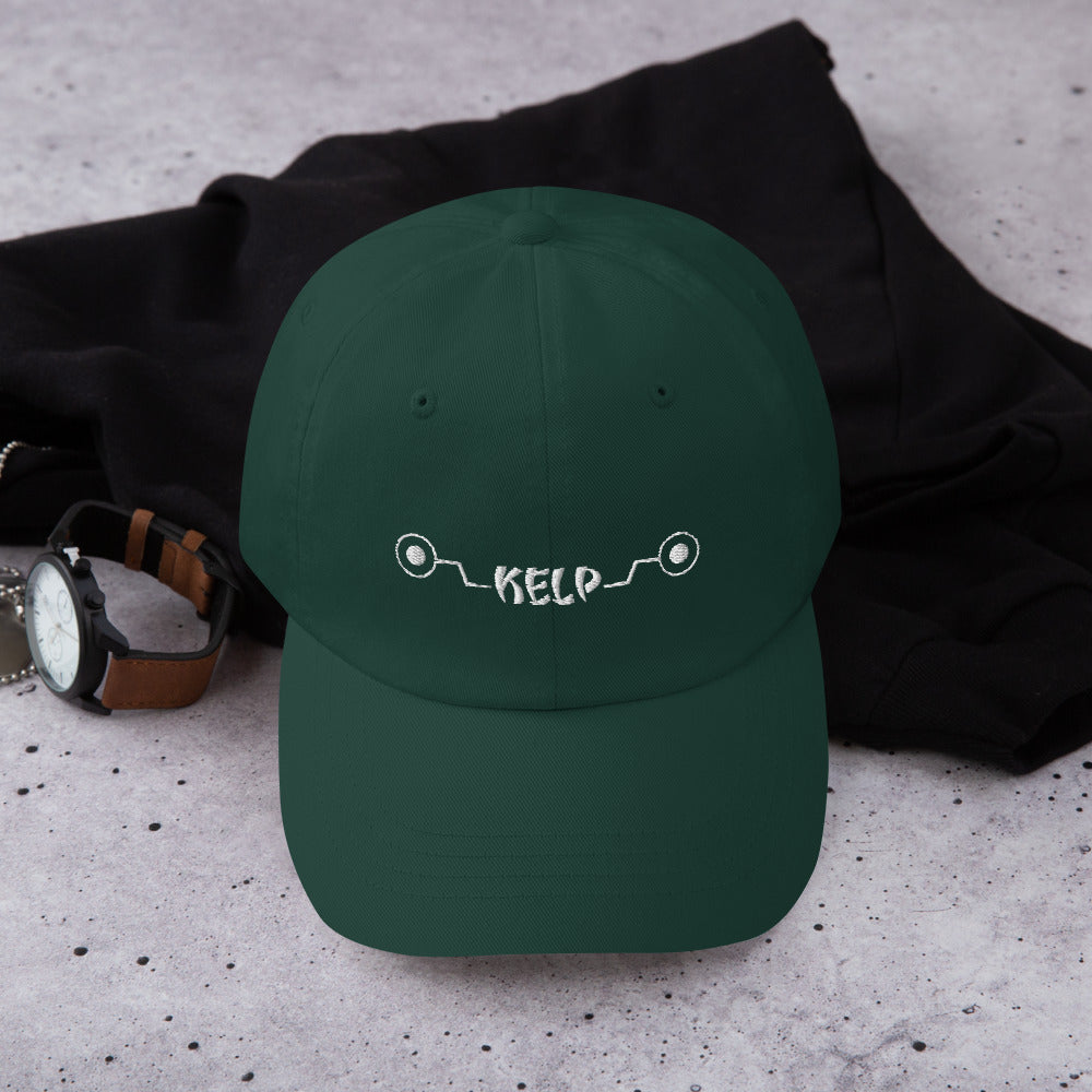 Cursed Speech Kelp Anime Embroidered Dad Hat