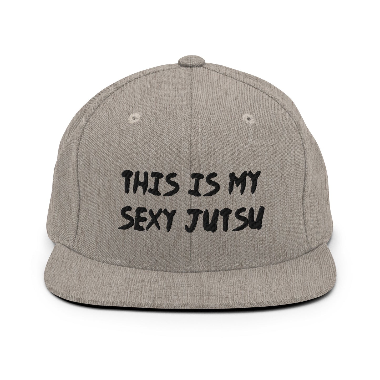 'This Is My Sexy Jutsu' Embrioidered Unisex Anime Snap Back Hat