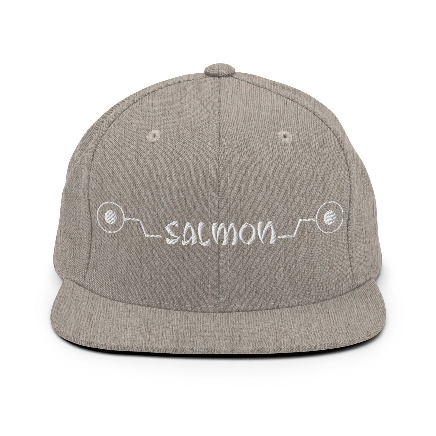Inumaki 'Salmon' Cursed Speech Embroidered Unisex Anime Snap Back Hat
