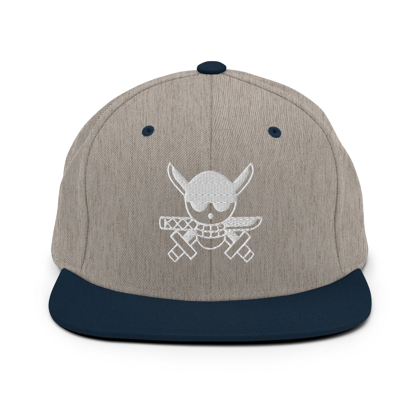 Zoro Jolly Roger Embroidered Unisex Anime Snap Back Hat