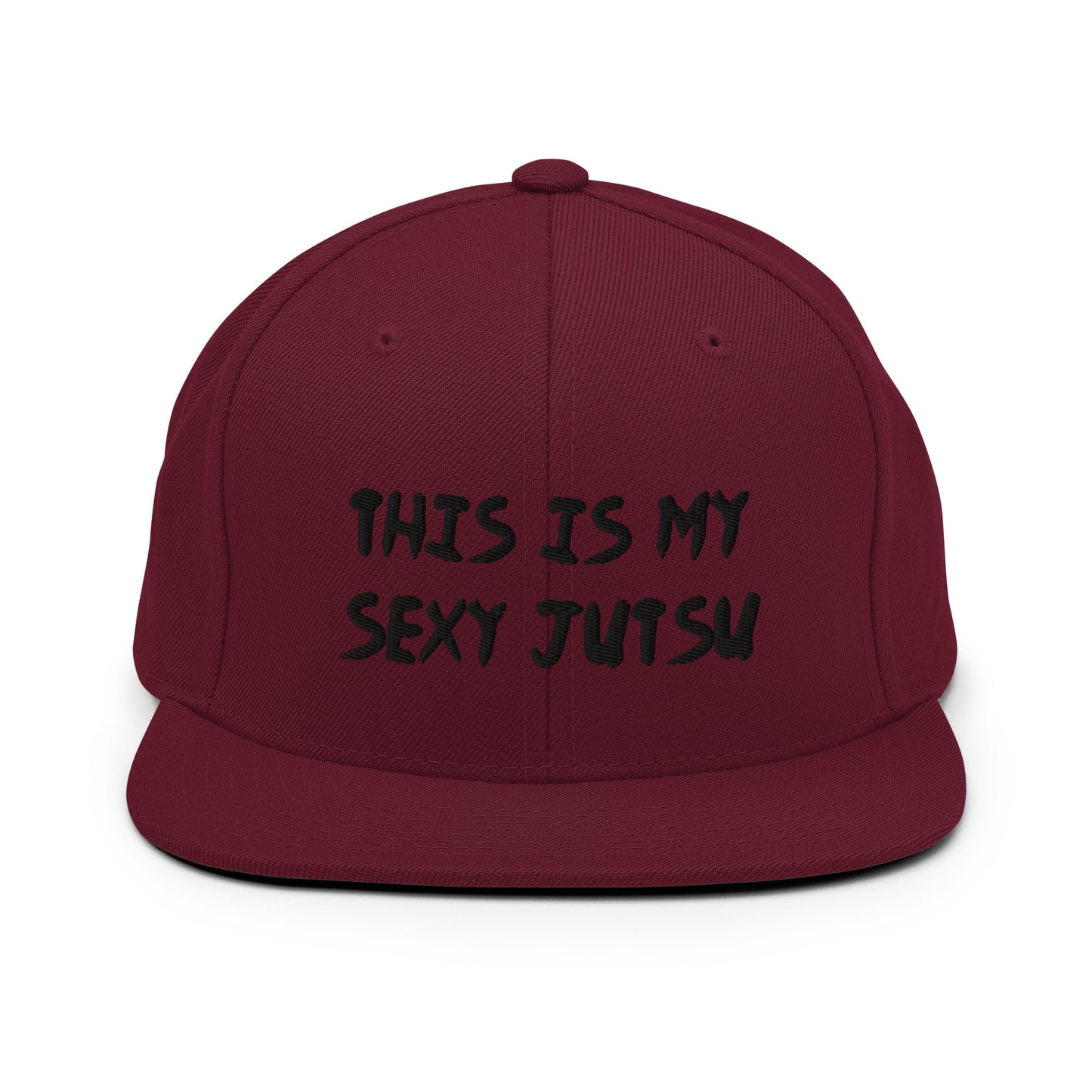 'This Is My Sexy Jutsu' Embrioidered Unisex Anime Snap Back Hat