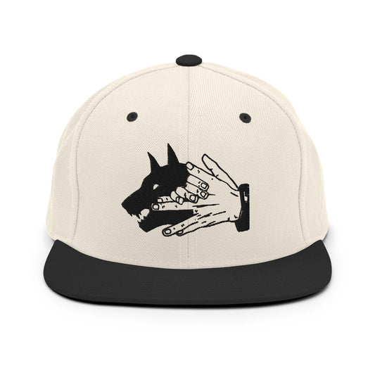Demon Dog Embroidered Unisex Anime Snapback Hat