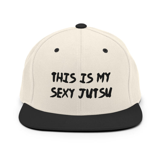 'This Is My Sexy Jutsu' Embrioidered Unisex Anime Snap Back Hat