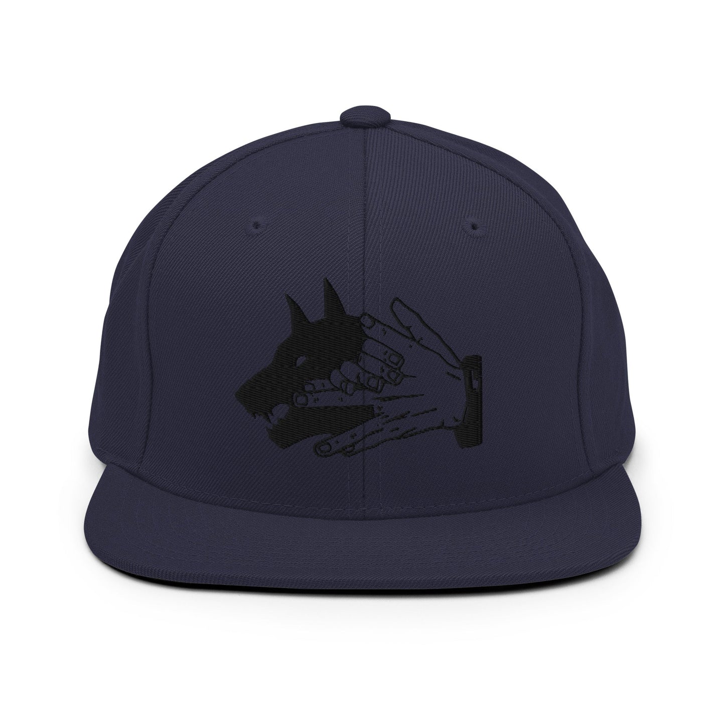 Demon Dog Embroidered Unisex Anime Snapback Hat