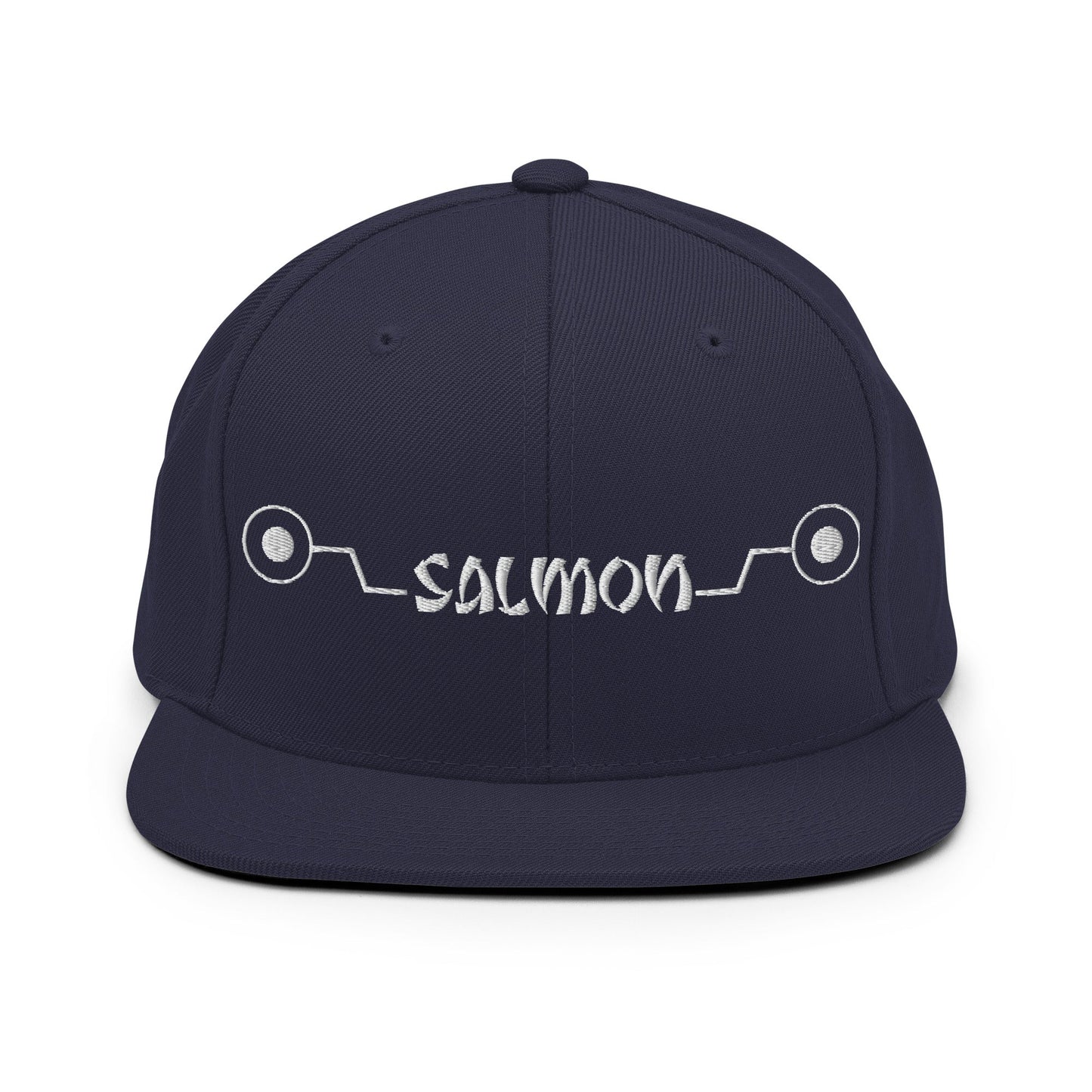 Inumaki 'Salmon' Cursed Speech Embroidered Unisex Anime Snap Back Hat