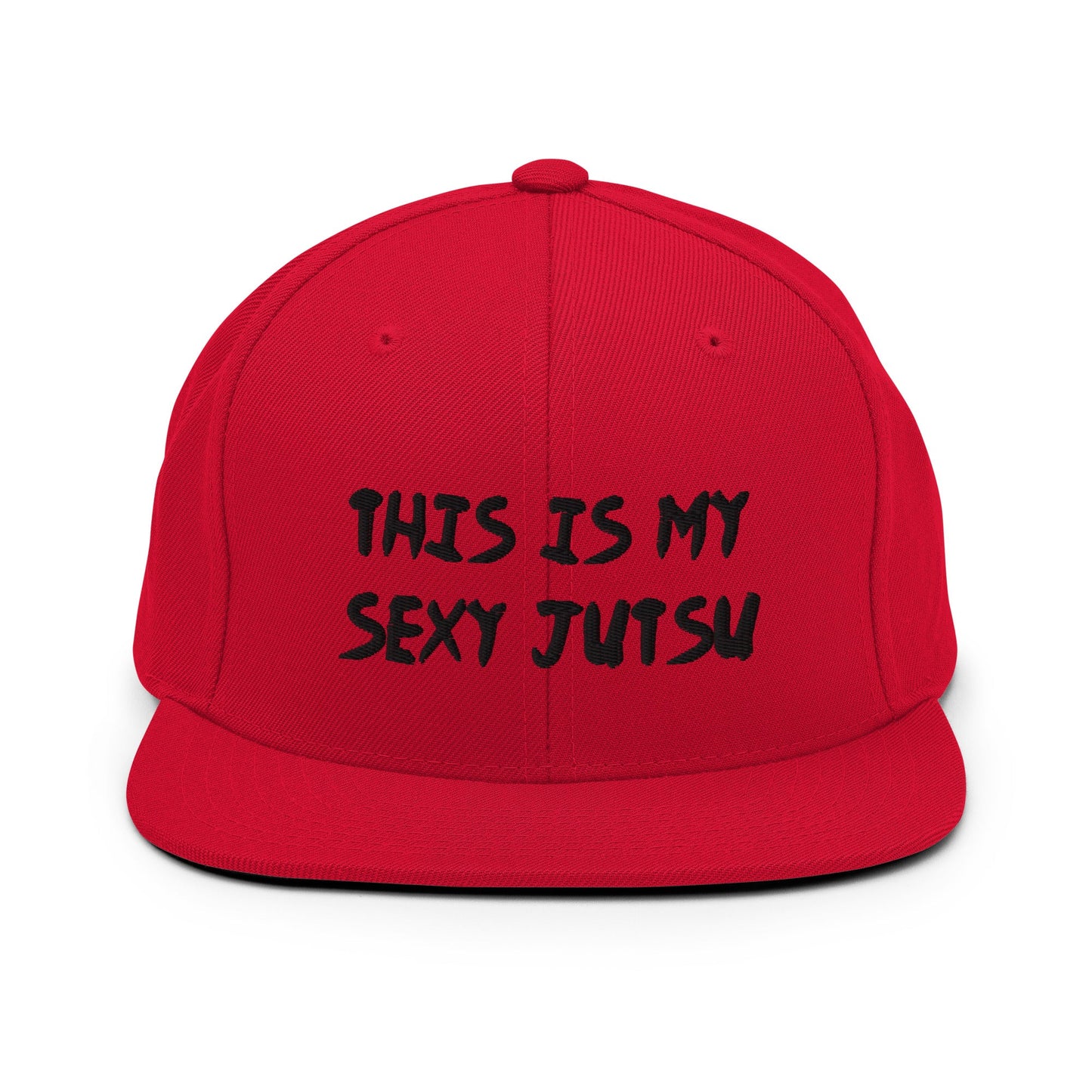 'This Is My Sexy Jutsu' Embrioidered Unisex Anime Snap Back Hat