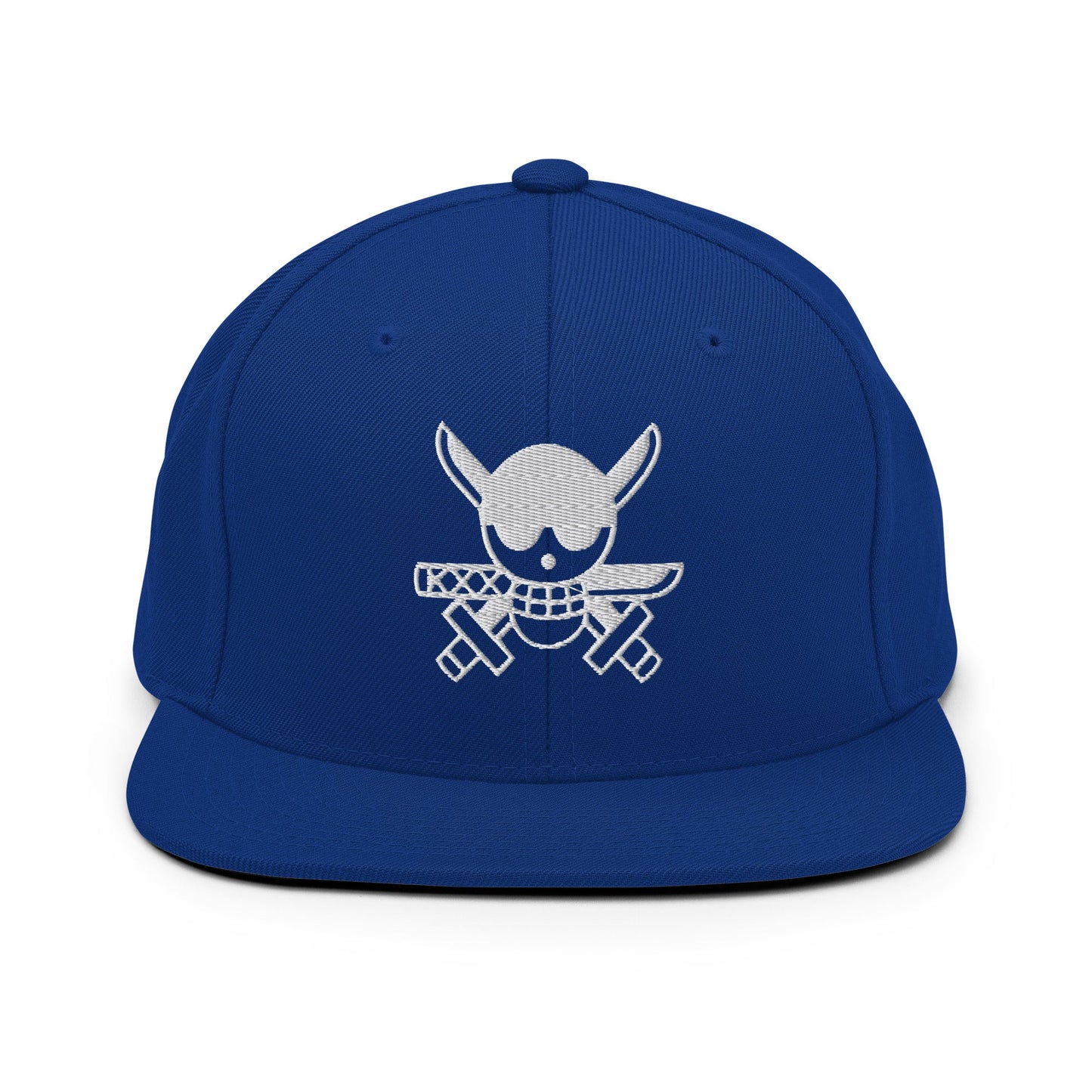 Zoro Jolly Roger Embroidered Unisex Anime Snap Back Hat