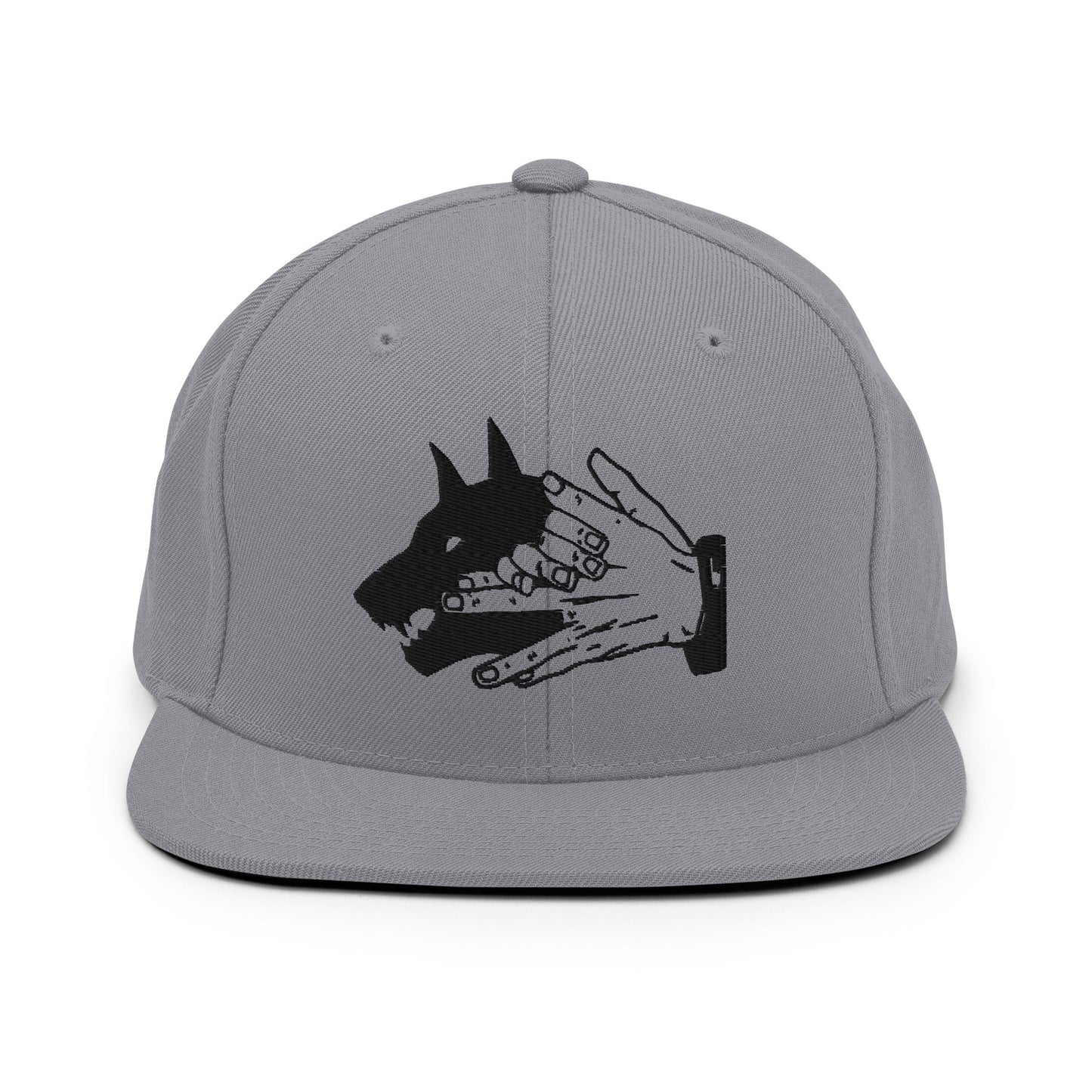 Demon Dog Embroidered Unisex Anime Snapback Hat