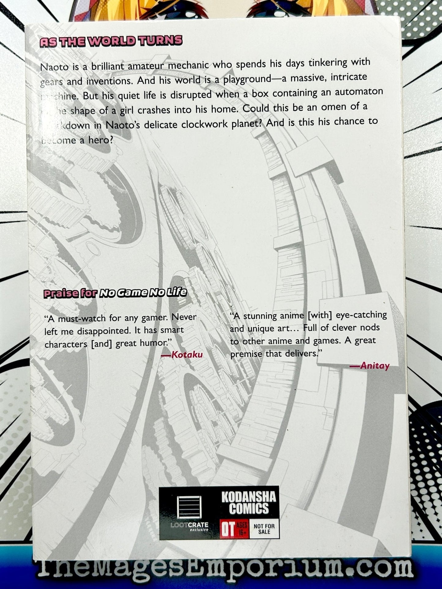 Clockwork Planet Vol 1 Loot Crate Exclusive