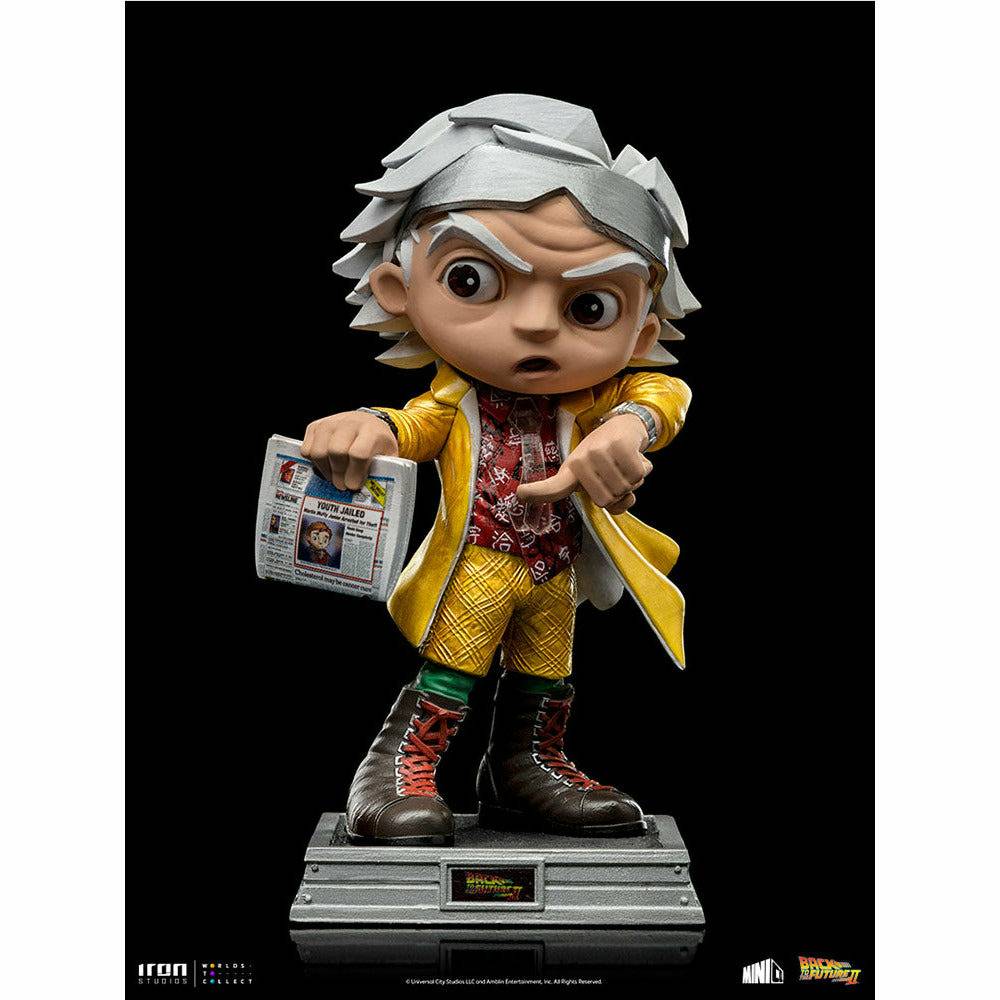 Iron Studios Zurück in die Zukunft Teil II Doc Brown Mini Co. Sammelfigur