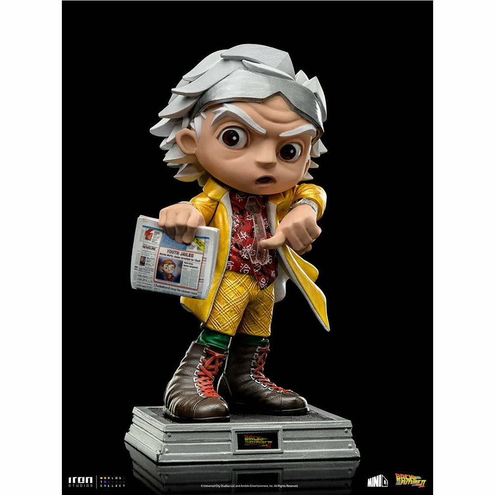 Iron Studios Zurück in die Zukunft Teil II Doc Brown Mini Co. Sammelfigur