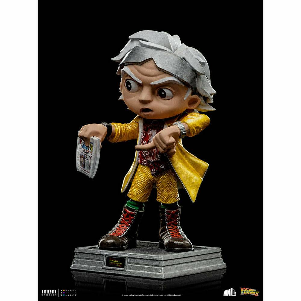 Iron Studios Zurück in die Zukunft Teil II Doc Brown Mini Co. Sammelfigur