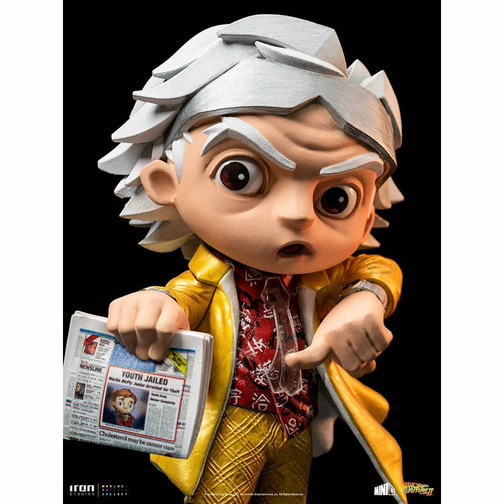 Iron Studios Zurück in die Zukunft Teil II Doc Brown Mini Co. Sammelfigur