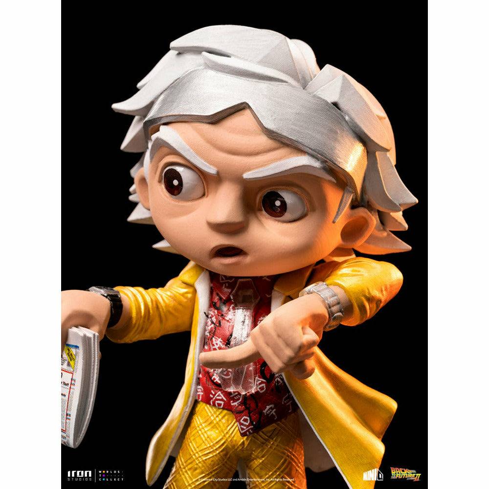 Iron Studios Zurück in die Zukunft Teil II Doc Brown Mini Co. Sammelfigur