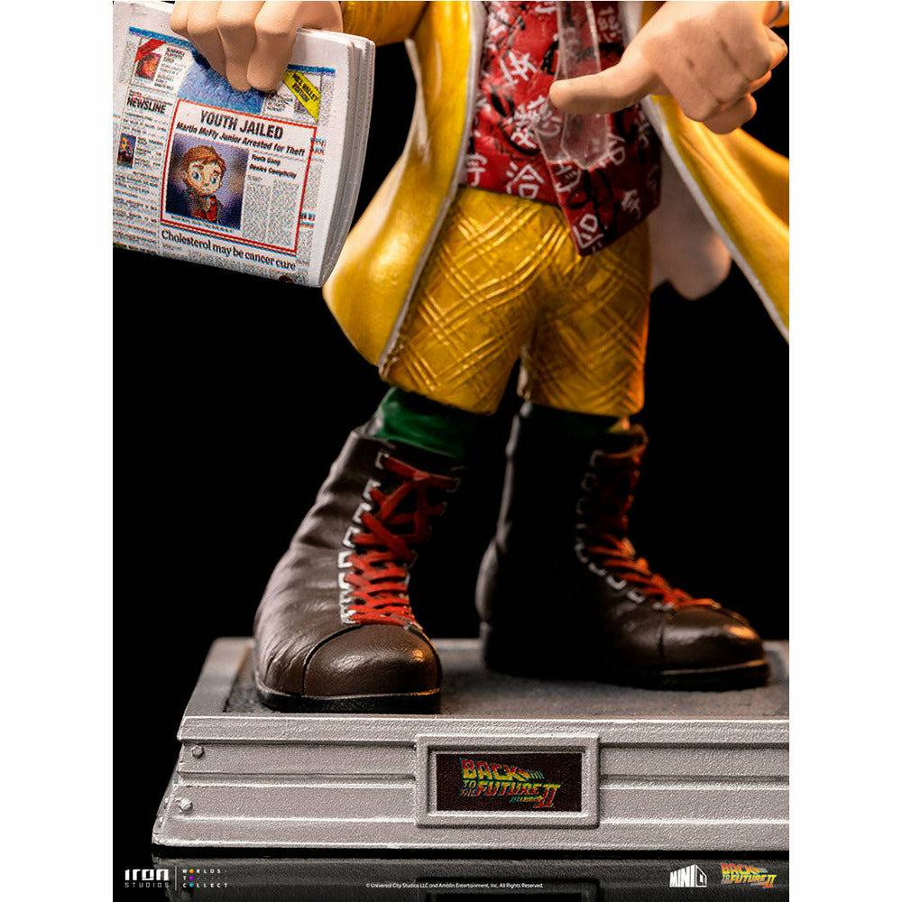 Iron Studios Zurück in die Zukunft Teil II Doc Brown Mini Co. Sammelfigur