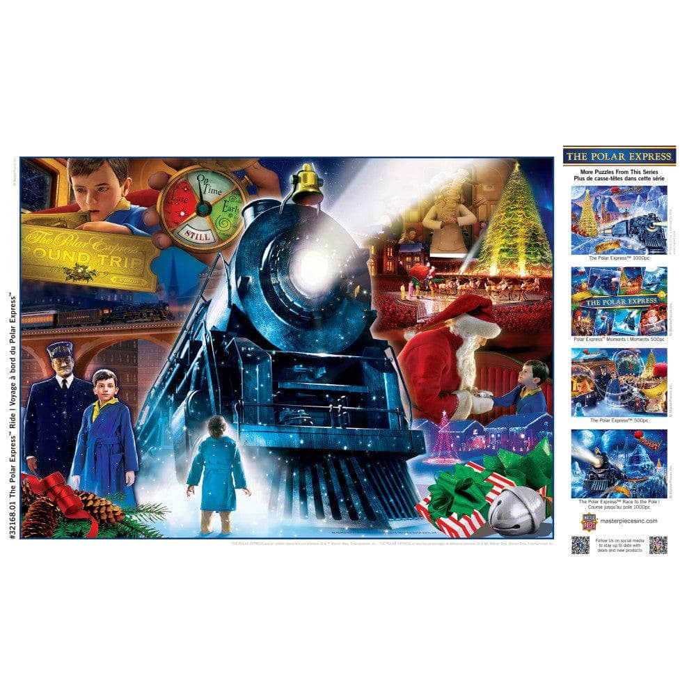 The Polar Express - Ride 500 Piece Glitter Jigsaw Puzzle