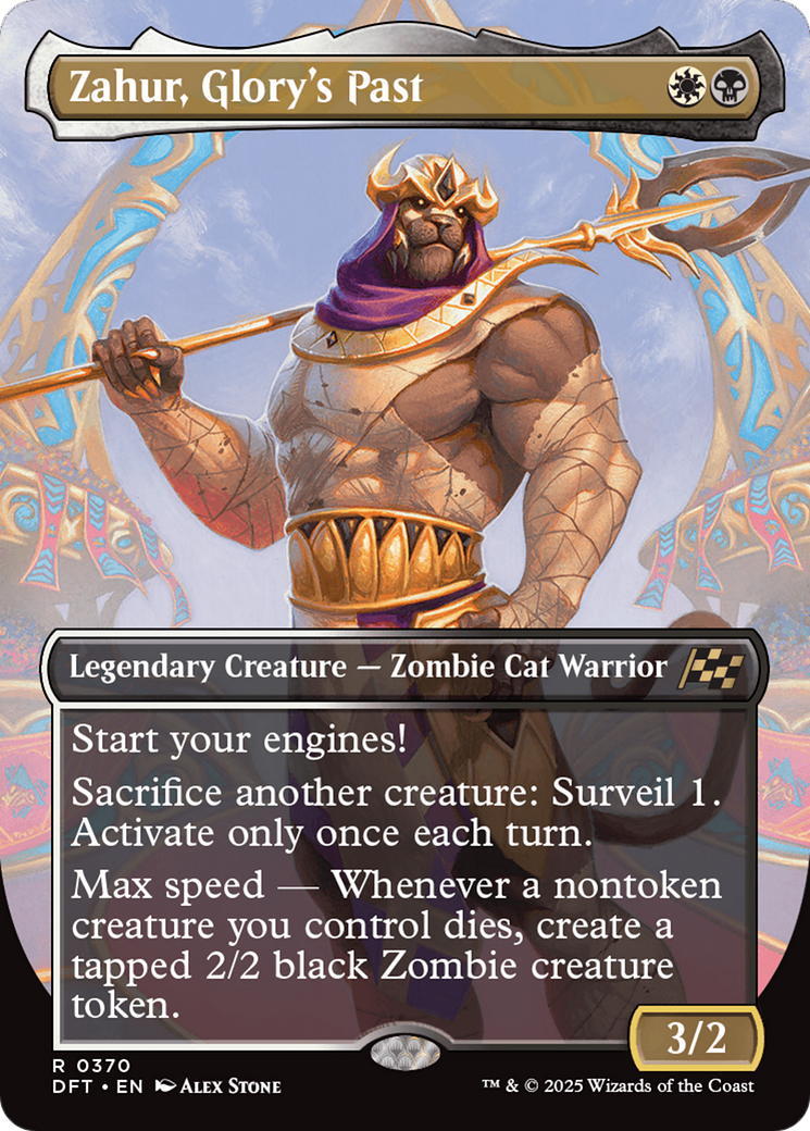 Zahur, Glory's Past (DFT-370) - Aetherdrift (Borderless)