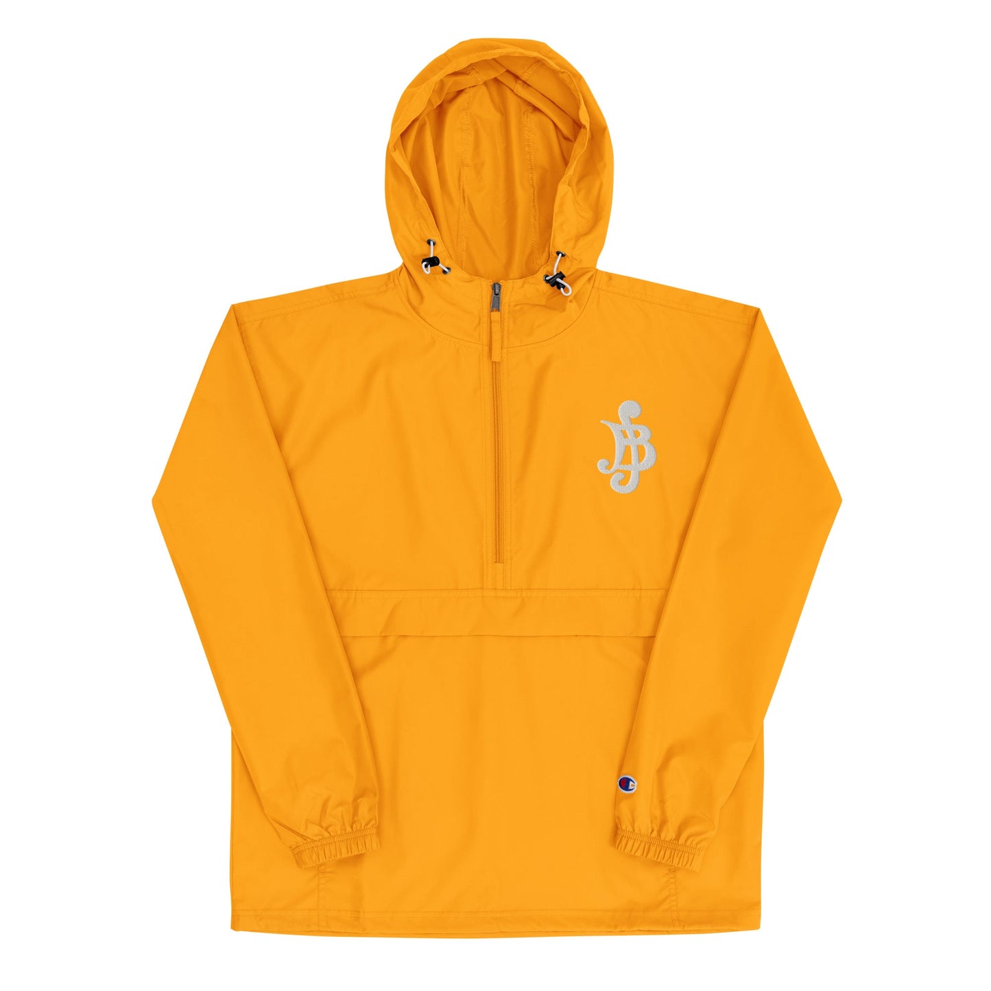 Mit Nami Berries bestickte, verstaubare Champion-Jacke