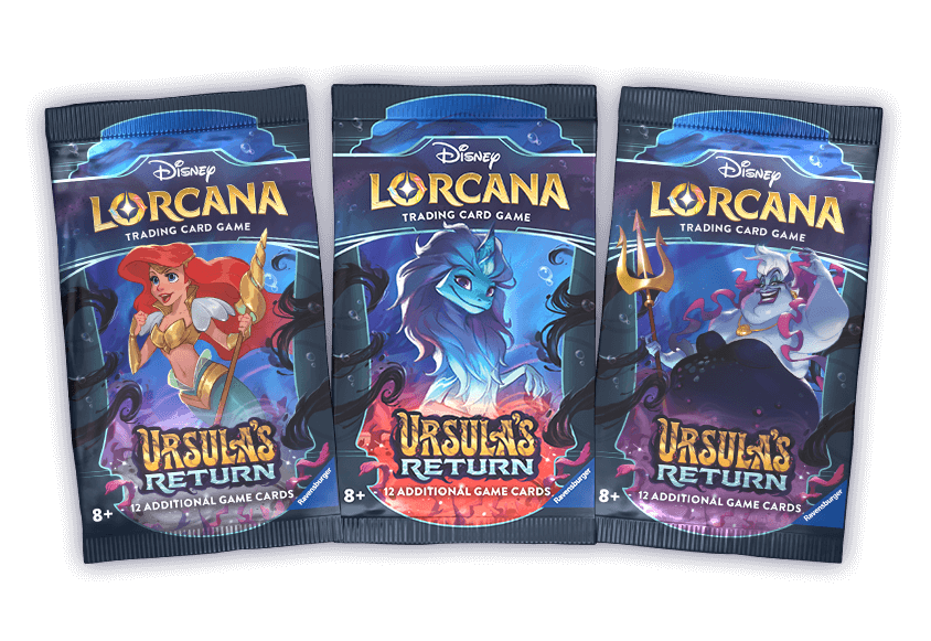Disney Lorcana: Ursula's Return Booster Pack (1 Booster Pack)