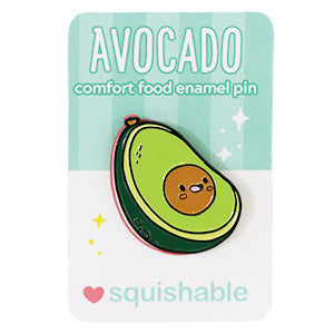 Squishable Comfort Food Avocado Enamel Pin