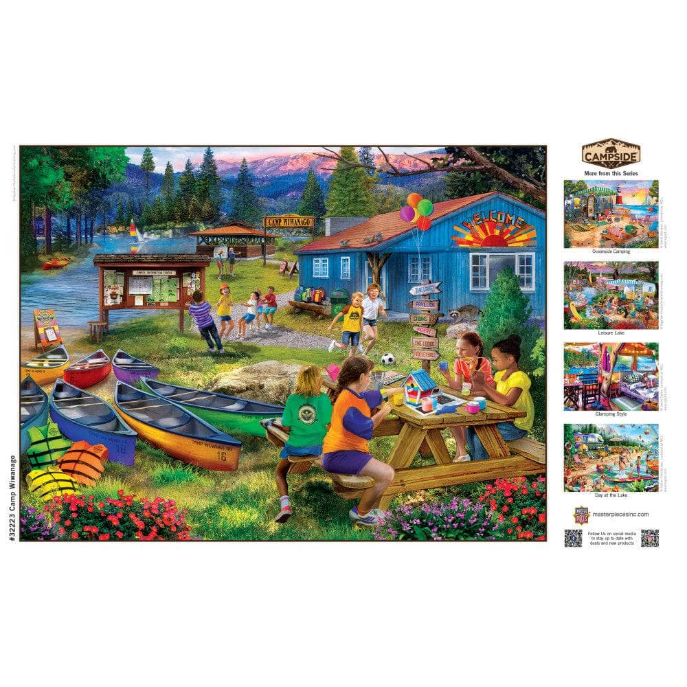 Campside - Camp Wiwanago 300 Piece EZ Grip Jigsaw Puzzle