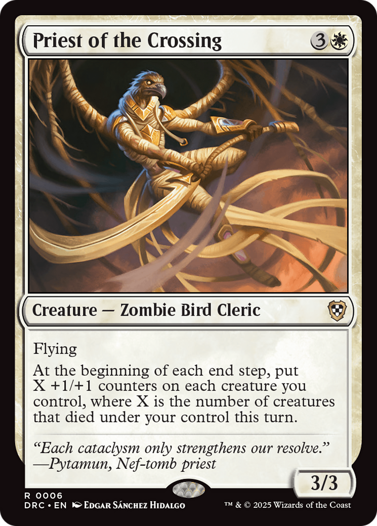 Priest of the Crossing (DRC-006) - Commander: Aetherdrift