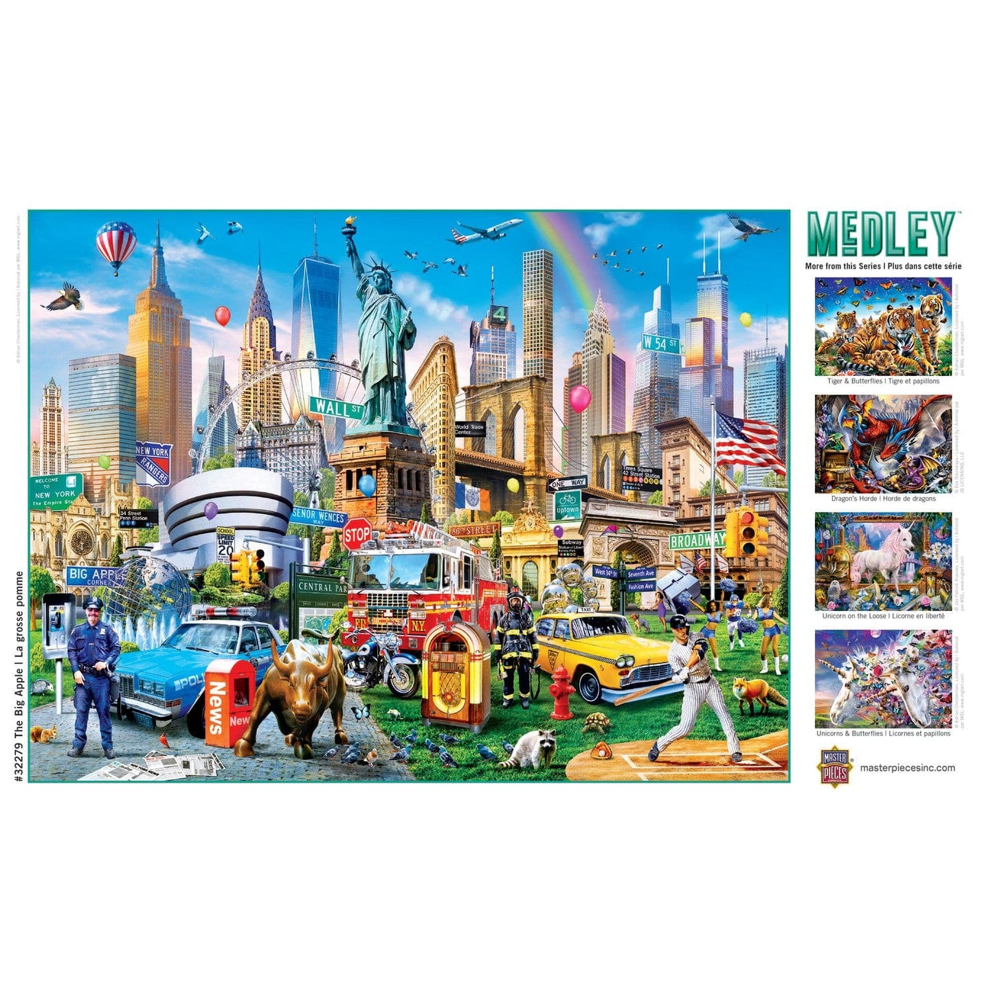 Medley - The Big Apple 300 Piece EZ Grip Jigsaw Puzzle