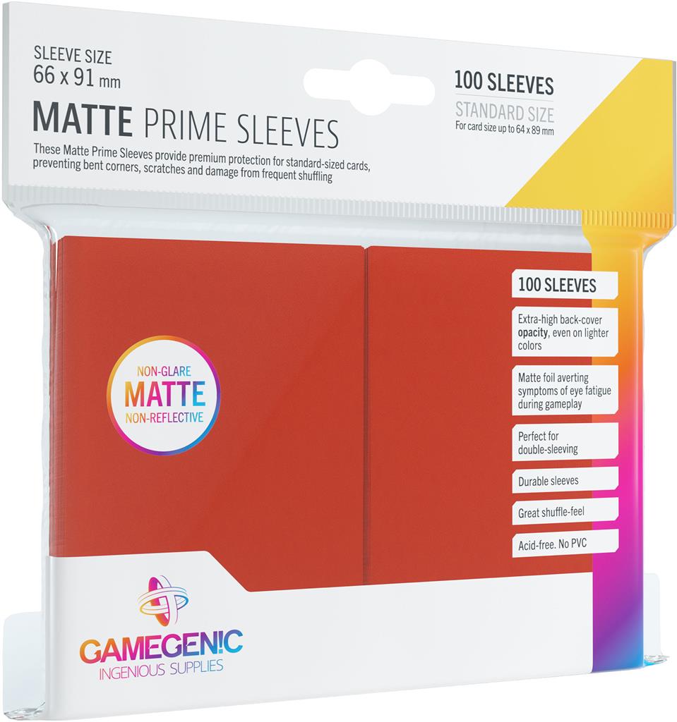 Gamegenic MATTE Prime Sleeves (100 pack)