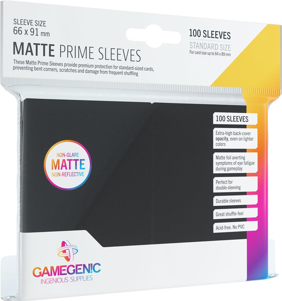 Gamegenic MATTE Prime Sleeves (100 pack)