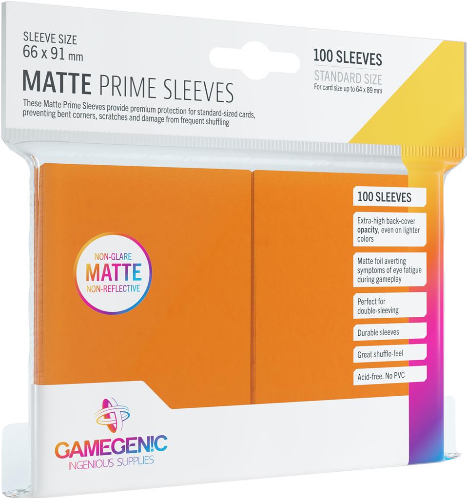 Gamegenic MATTE Prime Sleeves (100 pack)